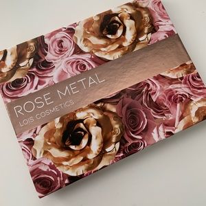 Lois Cosmetics Rose Metal Palette